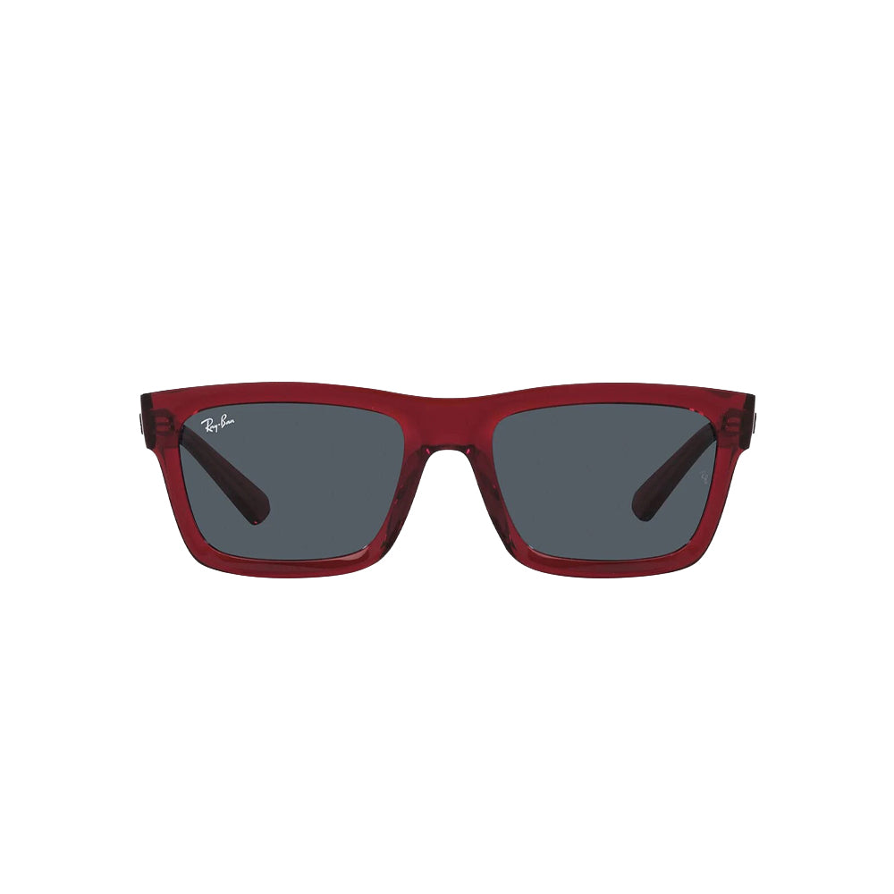 Ray-Ban RB4396 sunglasses in red, front view