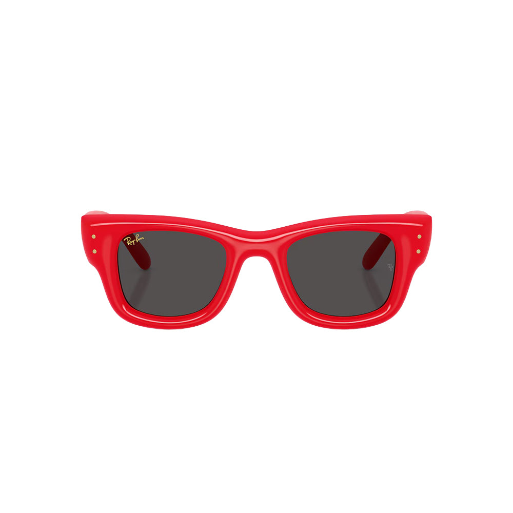 Ray-Ban RB4940 sunglasses in red, front view