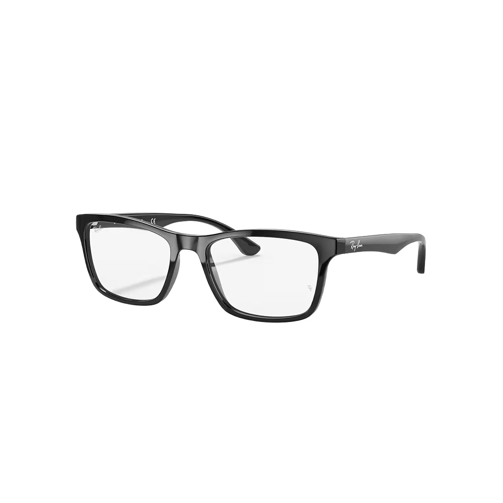 Ray-Ban RB5279 glasses in black, 45° view