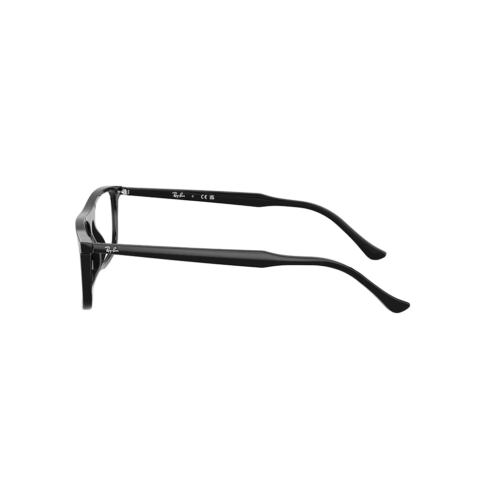 Ray-Ban RB5440 glasses in black, side view