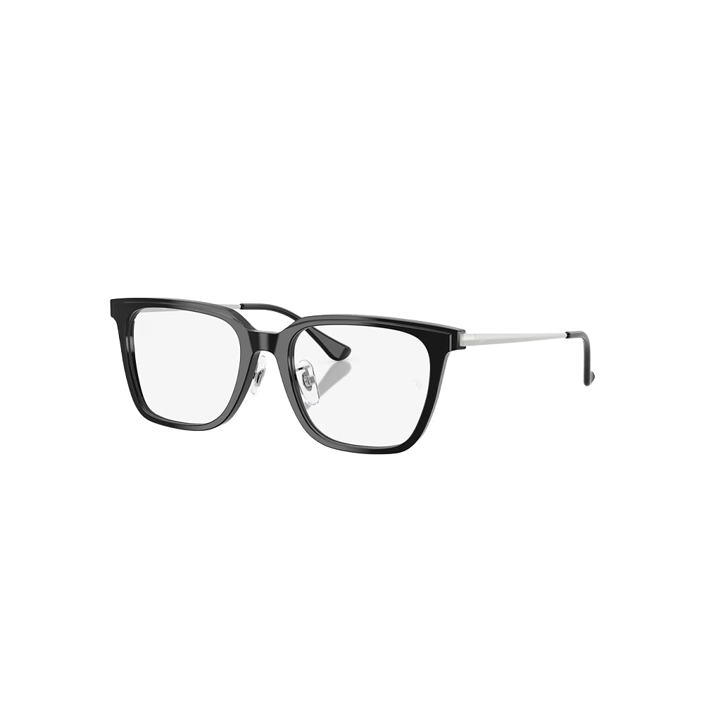 Ray-Ban RB5442D glasses in black, 45° view