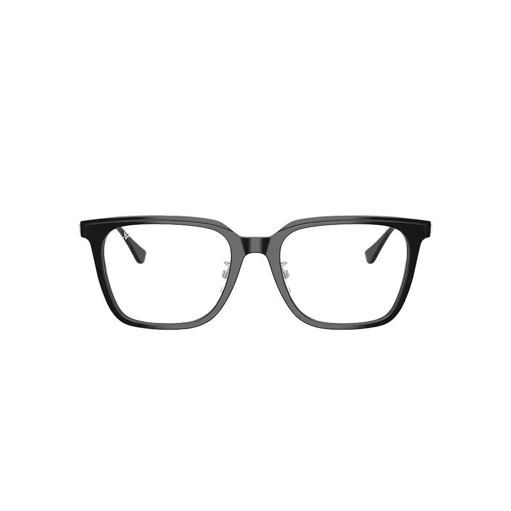 Ray-Ban RB5442D glasses in black, front view