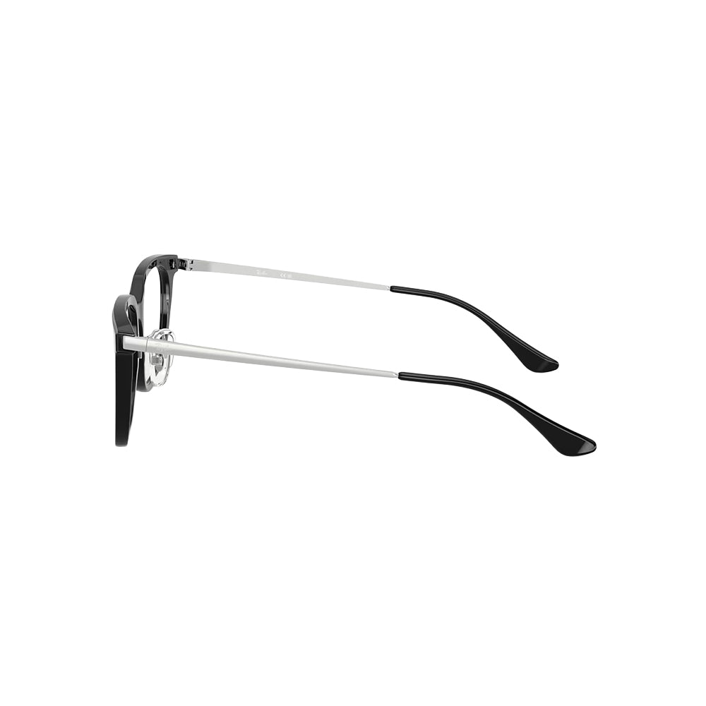 Ray-Ban RB5442D glasses in black, side view