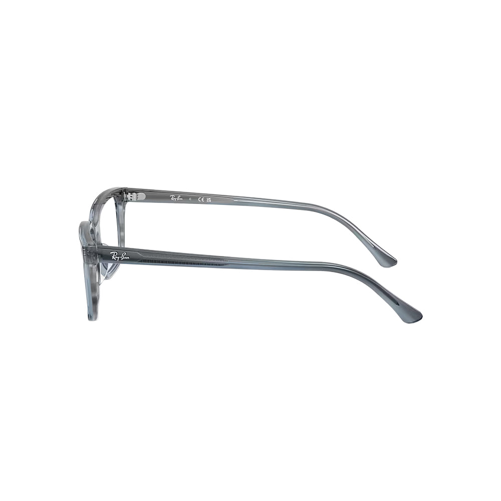 Ray-Ban RB5445 glasses in grey, side view