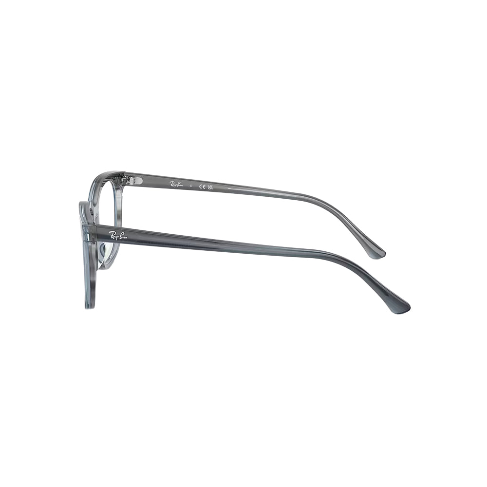 Ray-Ban RB5446 glasses in grey, side view