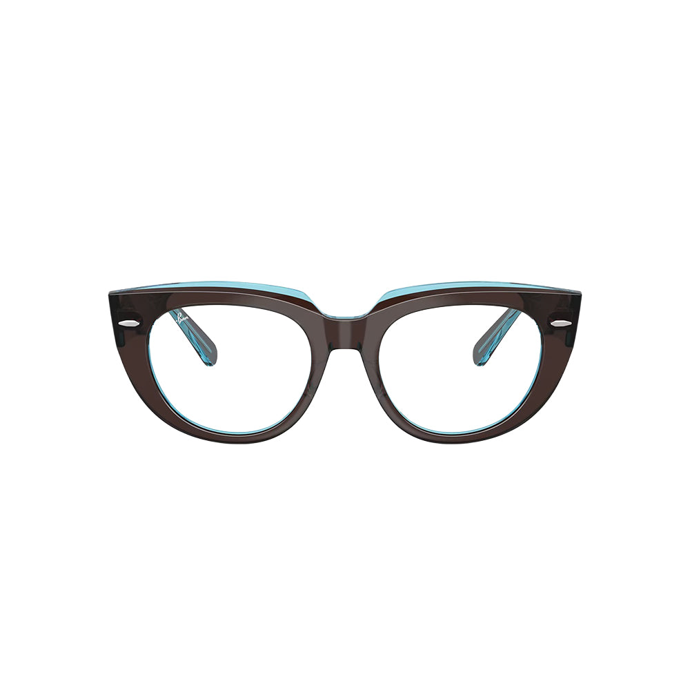 Ray-Ban RB5586 glasses in black, front view