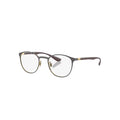 Ray-Ban RB6355 glasses in brown, 45° view