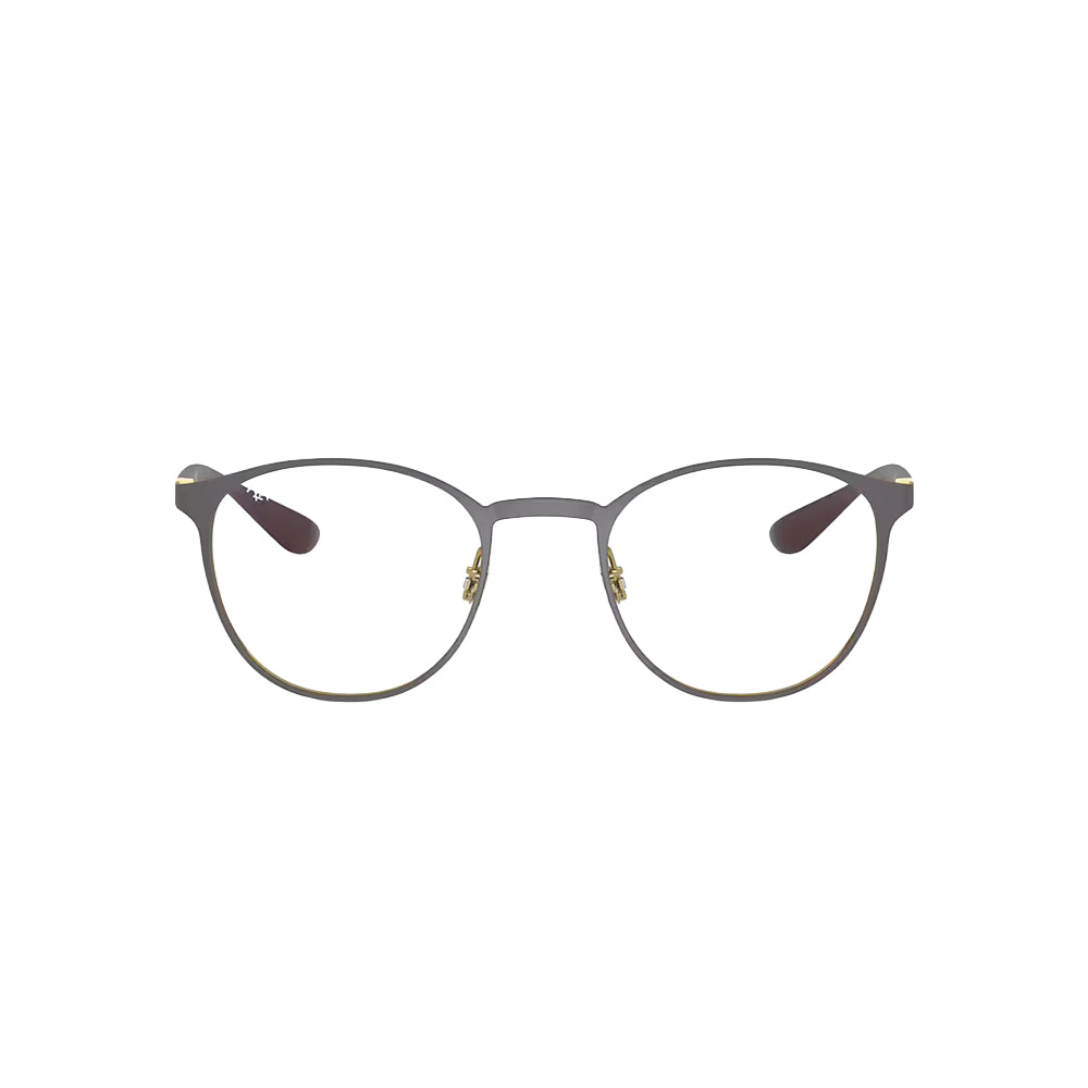 Ray-Ban RB6355 glasses in brown, front view