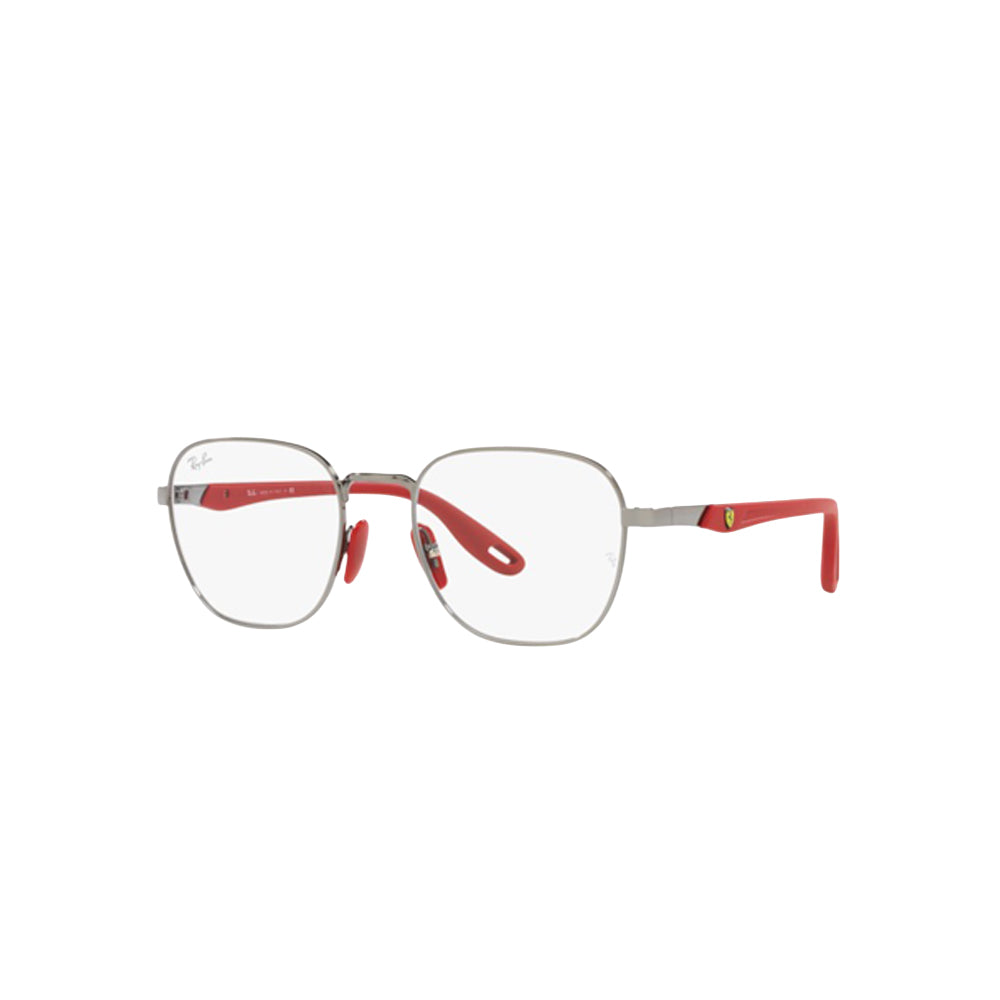 Ray-Ban RB6484-M glasses in silver, 45° view