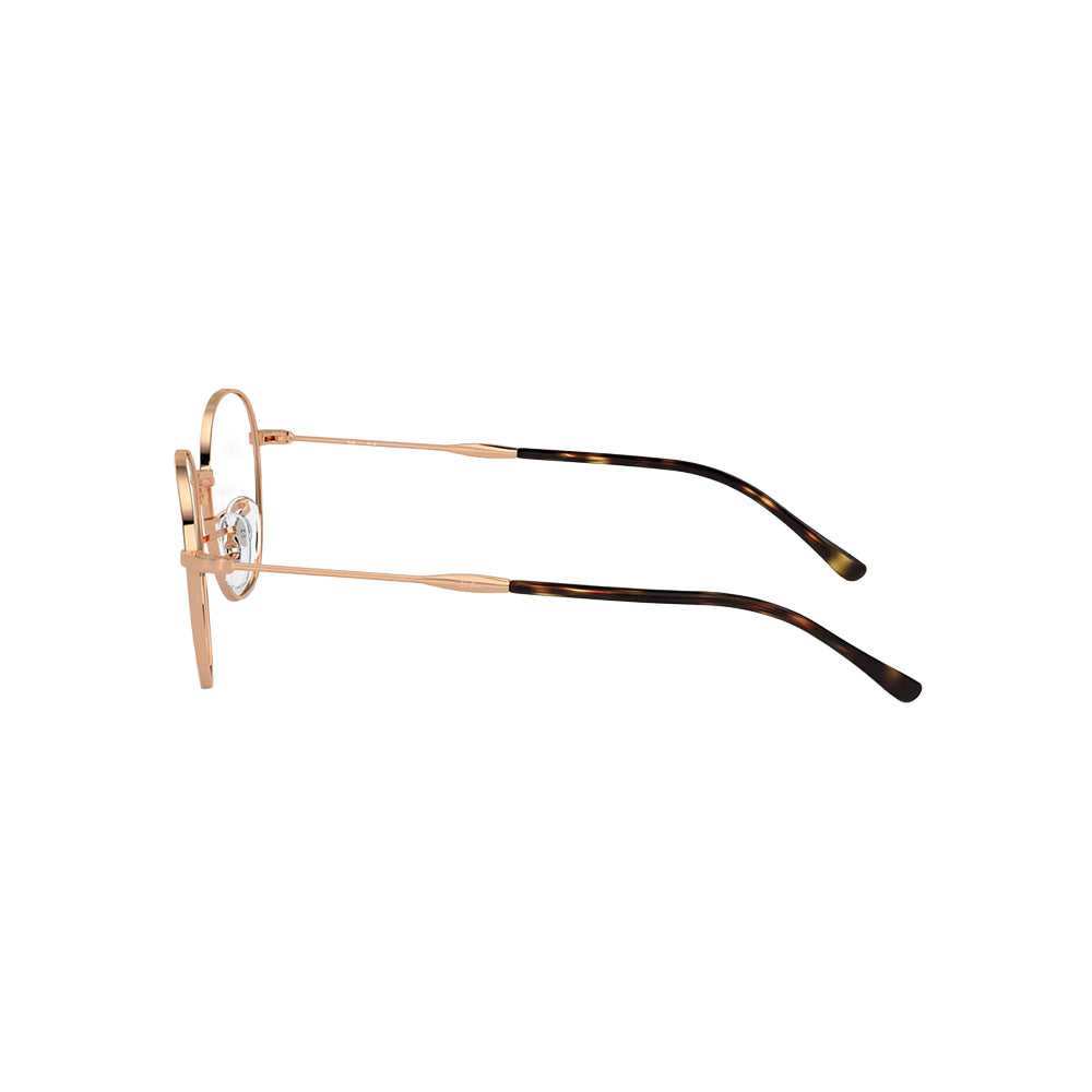 Ray-Ban RB6509 glasses in gold, side view