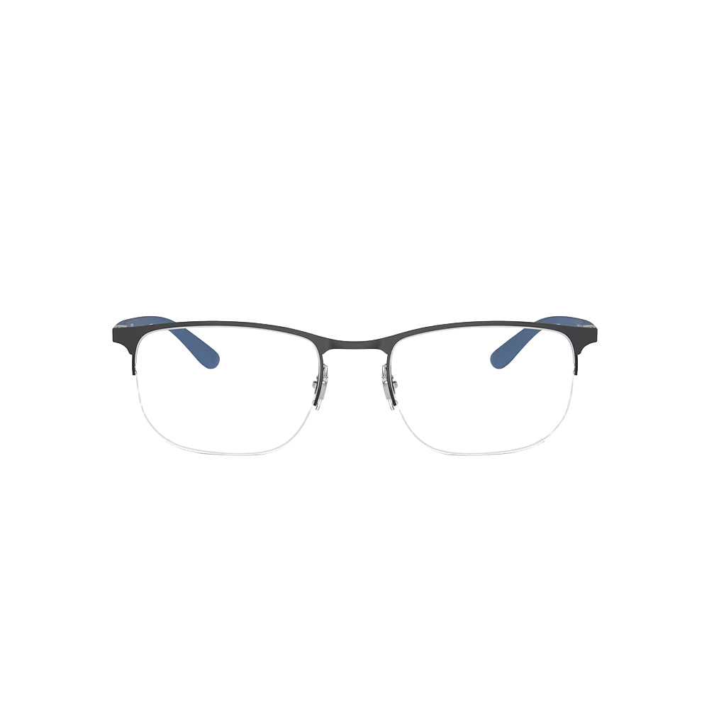 Ray-Ban RB6512V2509 glasses in blue, front view