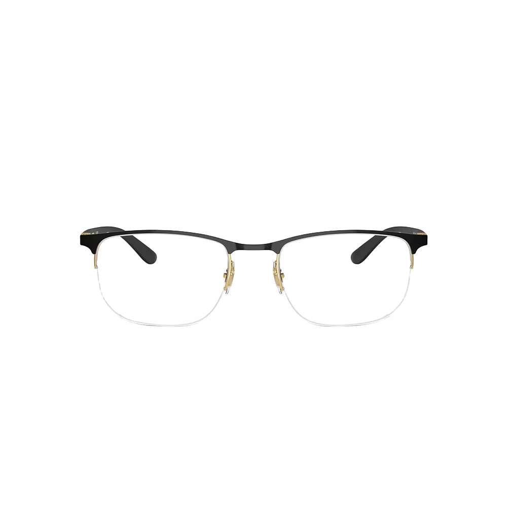 Ray-Ban RB6513 glasses in black, front view