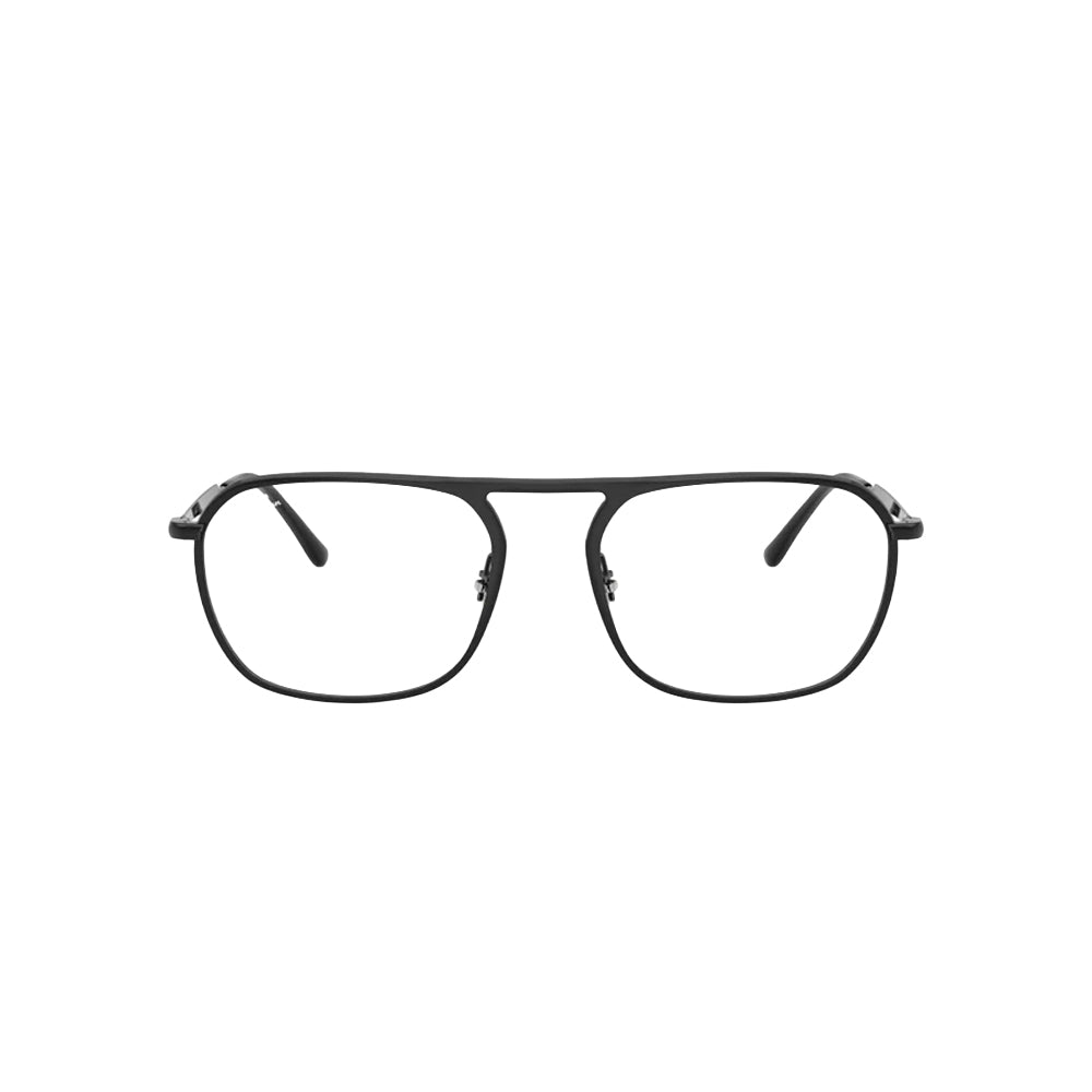 Ray-Ban RB6548 glasses in black, front view