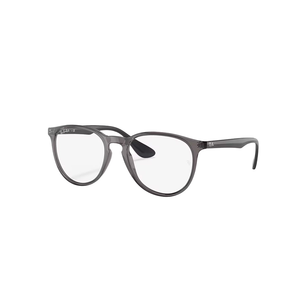Ray-Ban RB7046 glasses in black, 45° view