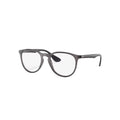 Ray-Ban RB7046 glasses in black, 45° view