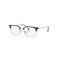 Ray-Ban RB7216 glasses in gold, 45° view