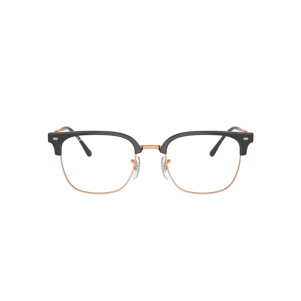 Ray-Ban RB7216 glasses in gold, front view