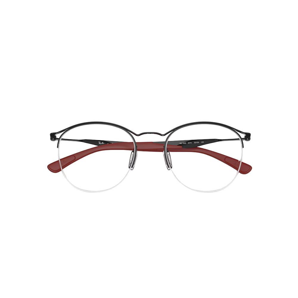 Ray-Ban RB7553 glasses in black