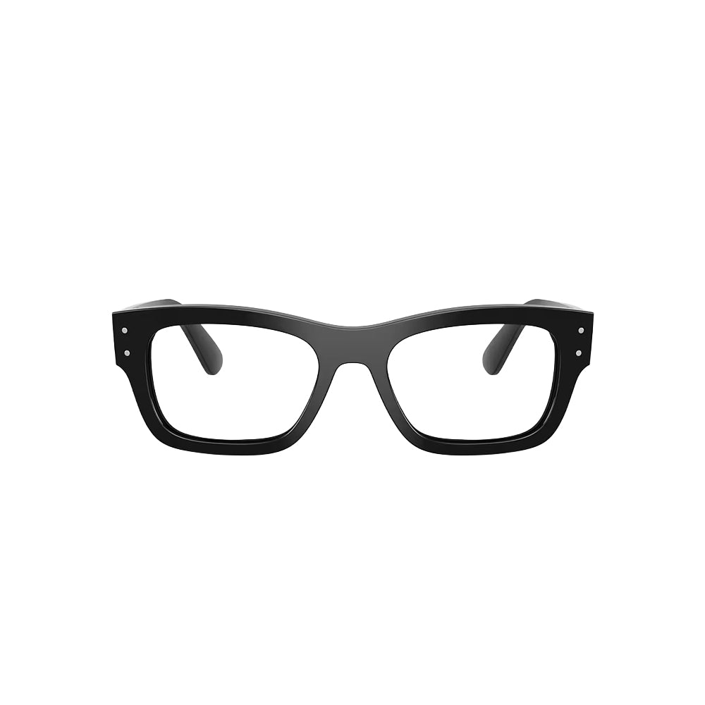 Ray-Ban RB7683V glasses in black, front view