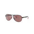 Ray-Ban RB8331-M sunglasses in black, 45° view