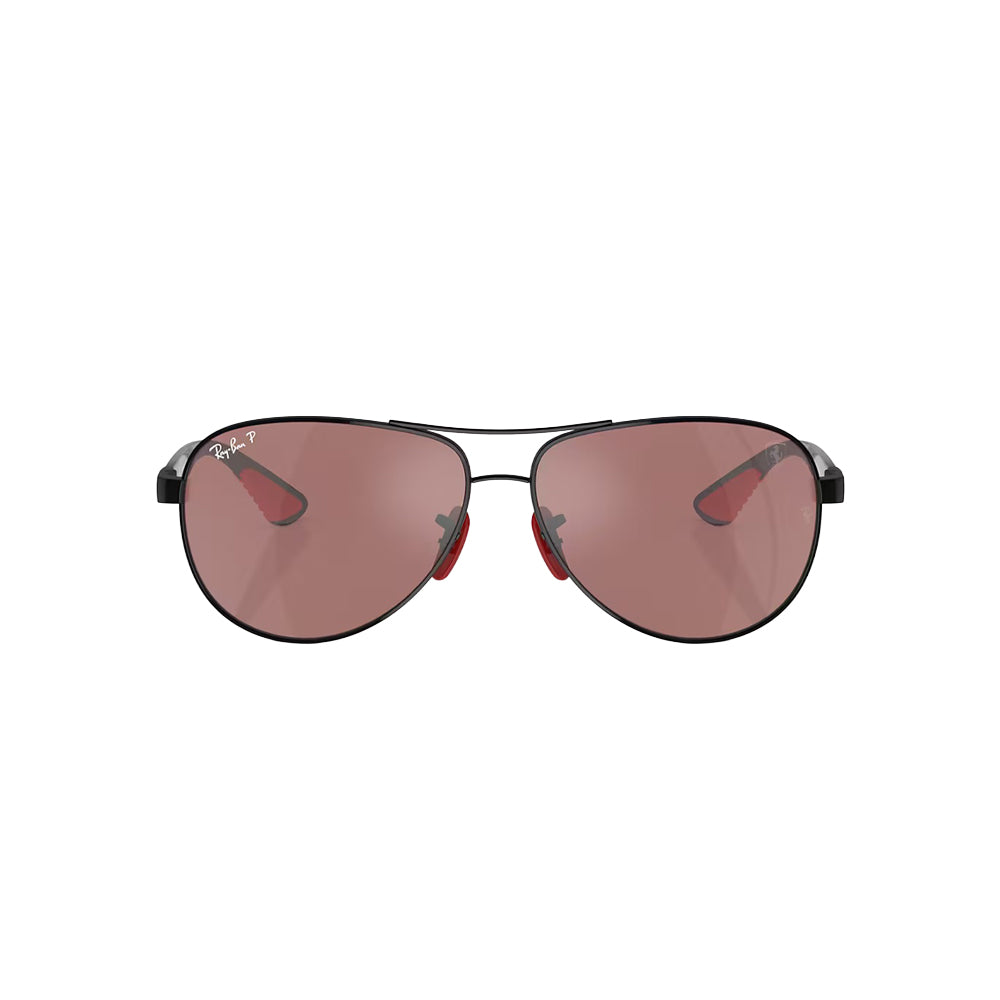 Ray-Ban RB8331-M sunglasses in black, front view