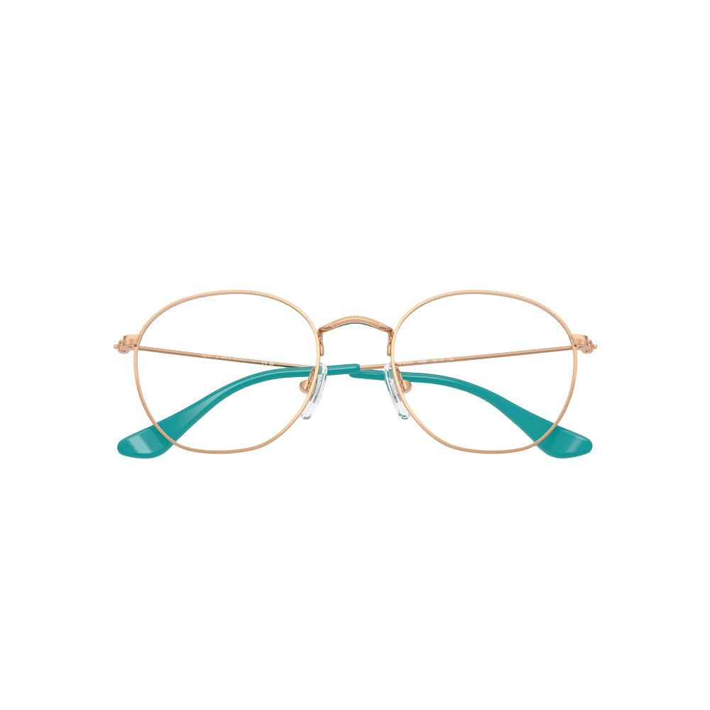 Ray-Ban RB9572V glasses in gold