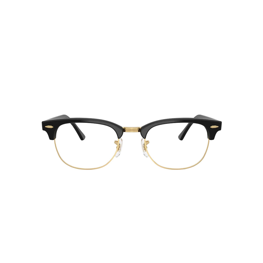 Ray-Ban RX5154 glasses in black, front view