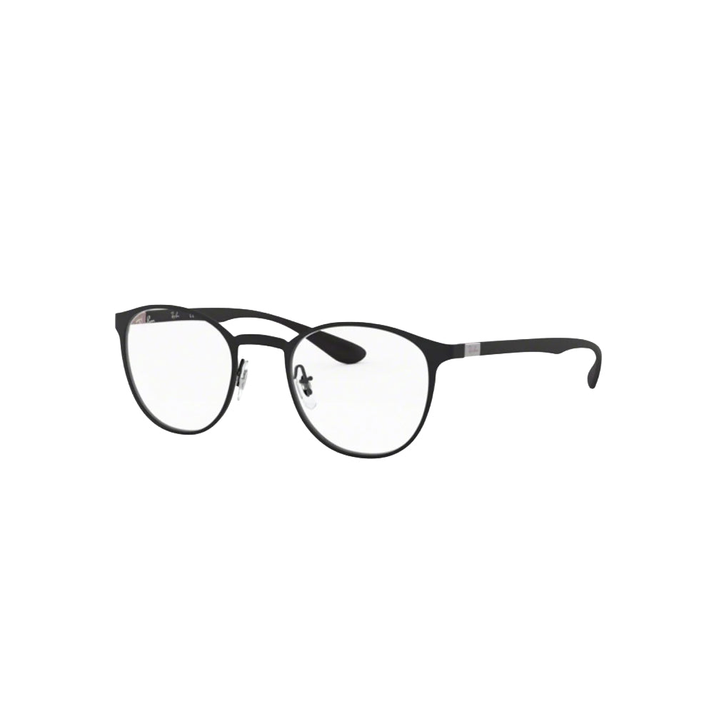 Ray-Ban RX6355 glasses in black, 45° view