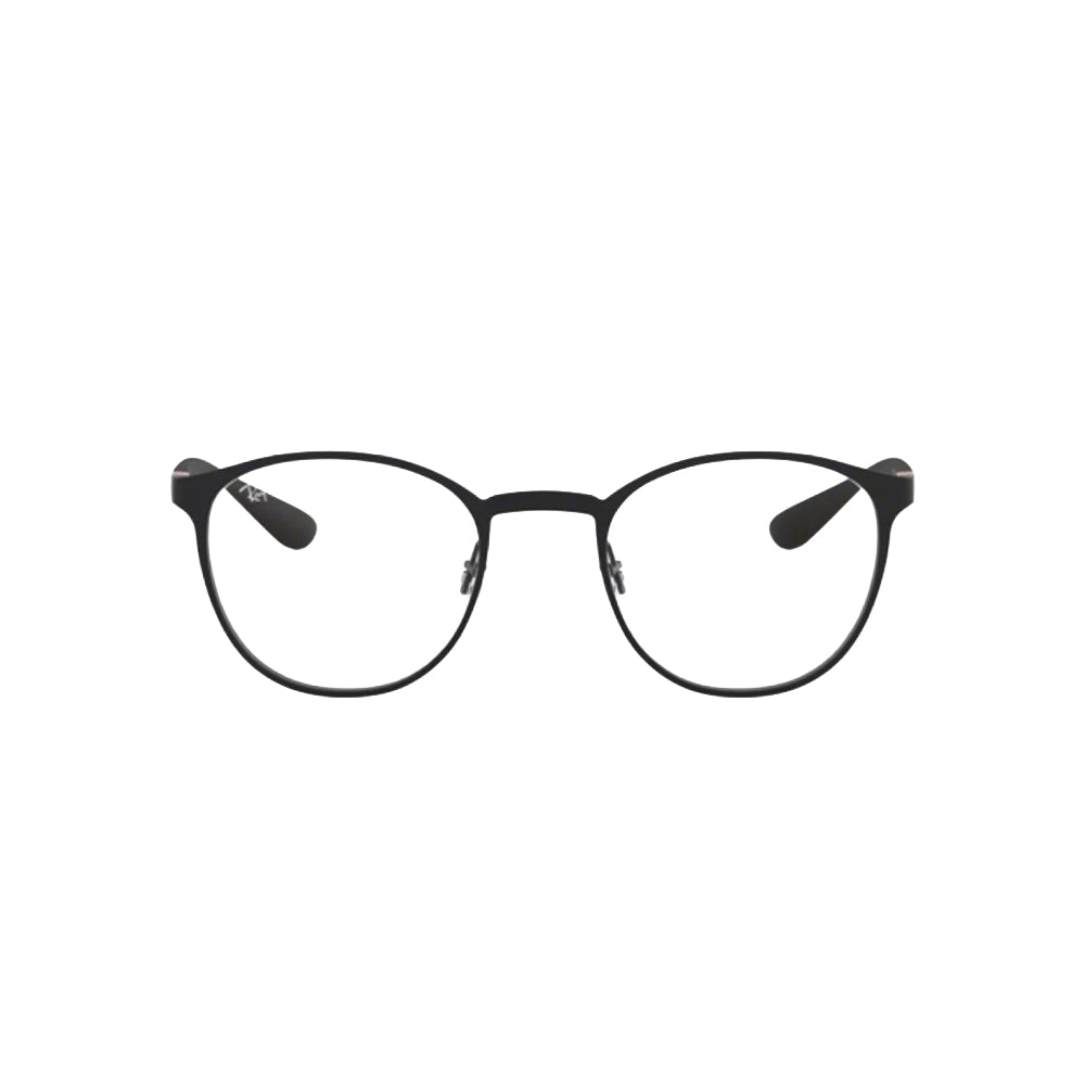 Ray-Ban RX6355 glasses in black, front view