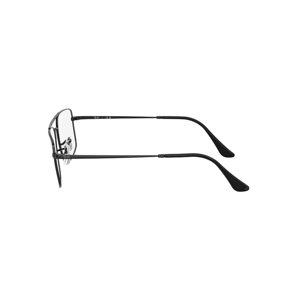 Ray-Ban RX6579 glasses in black, side view