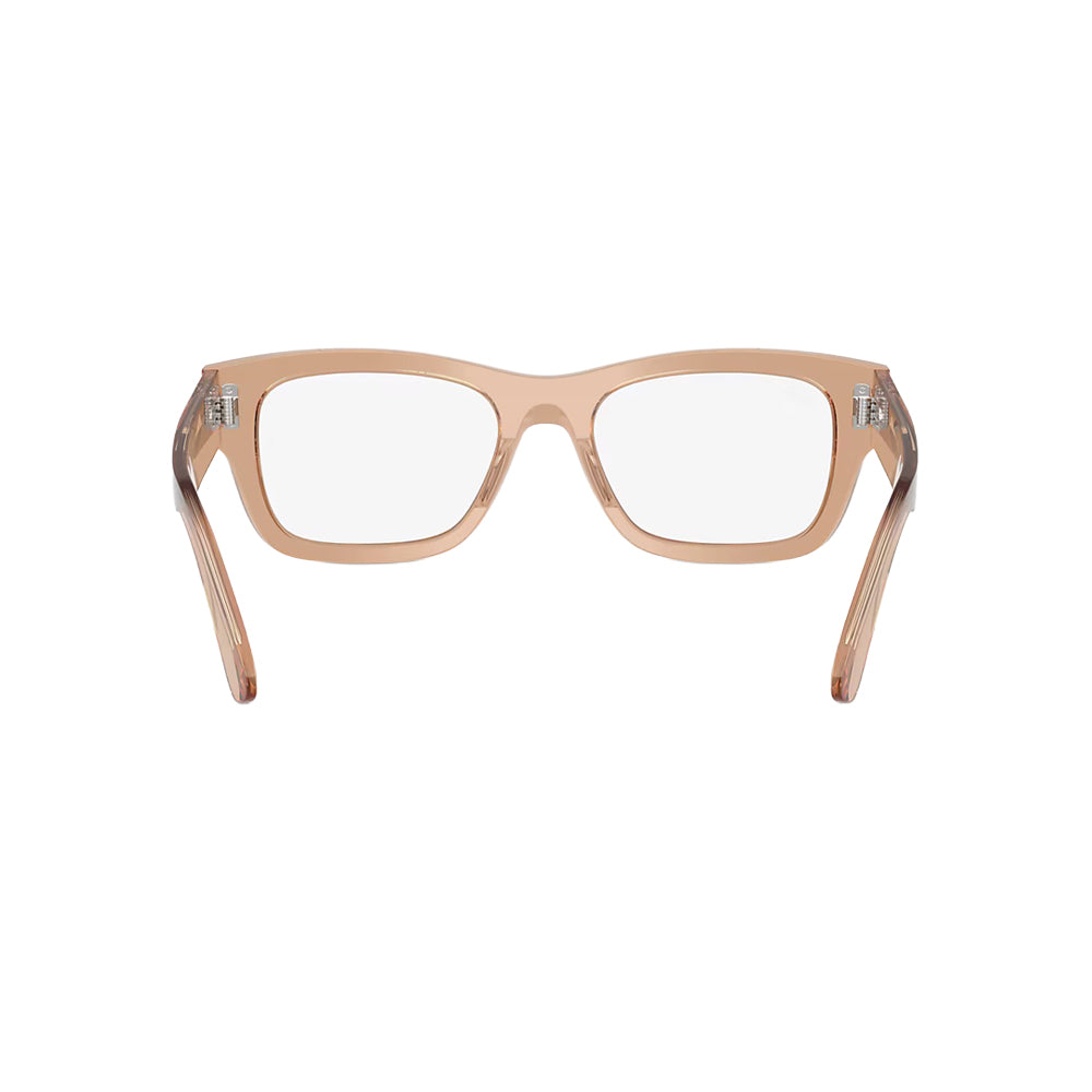 Ray-Ban RX7683V glasses in brown