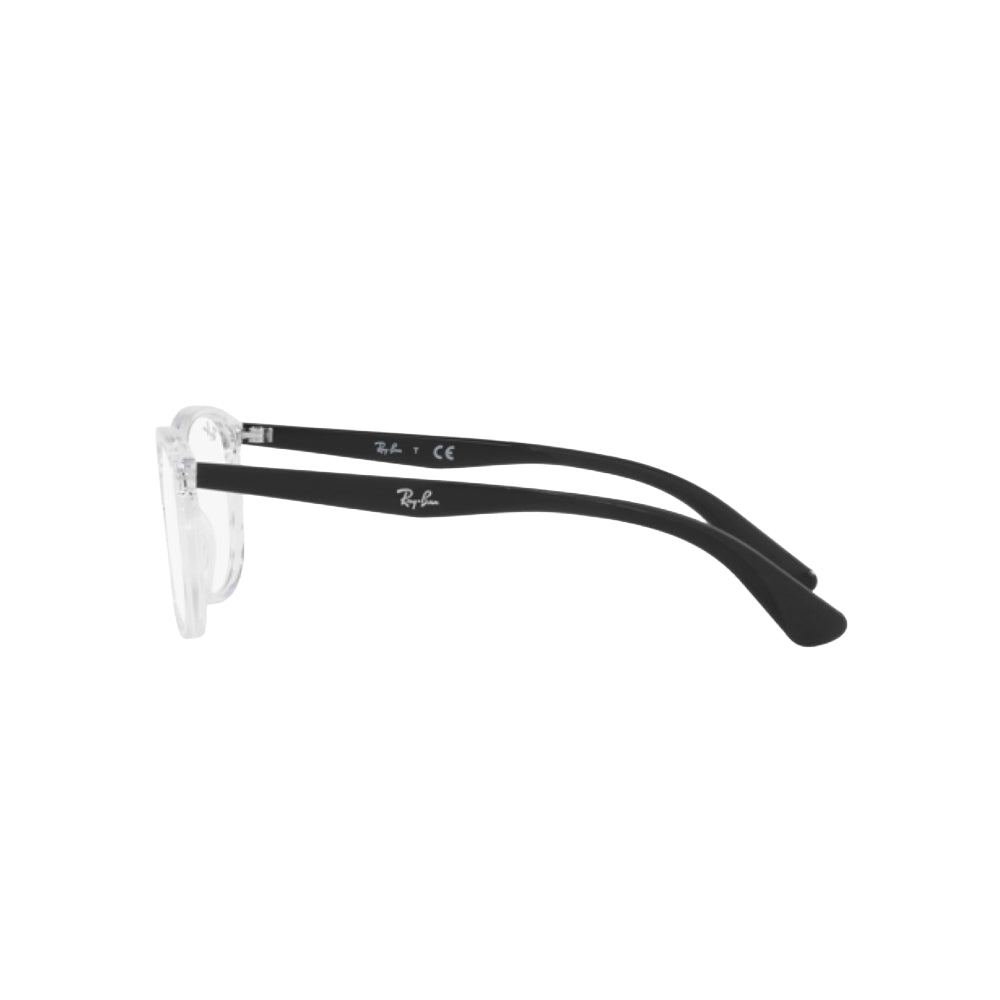 Ray-Ban RY1598 glasses in black, side view