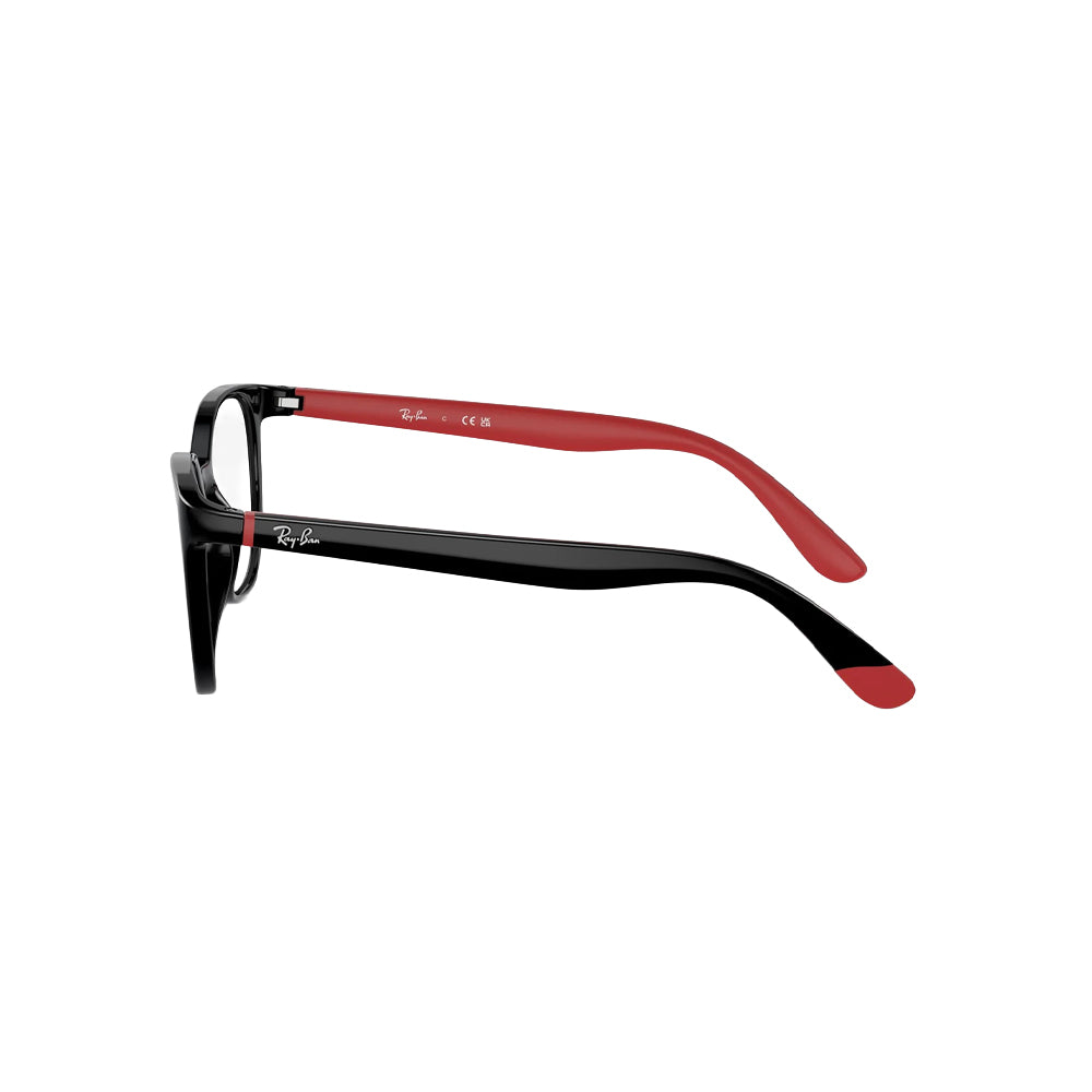 Ray-Ban RY1631 glasses in black, side view