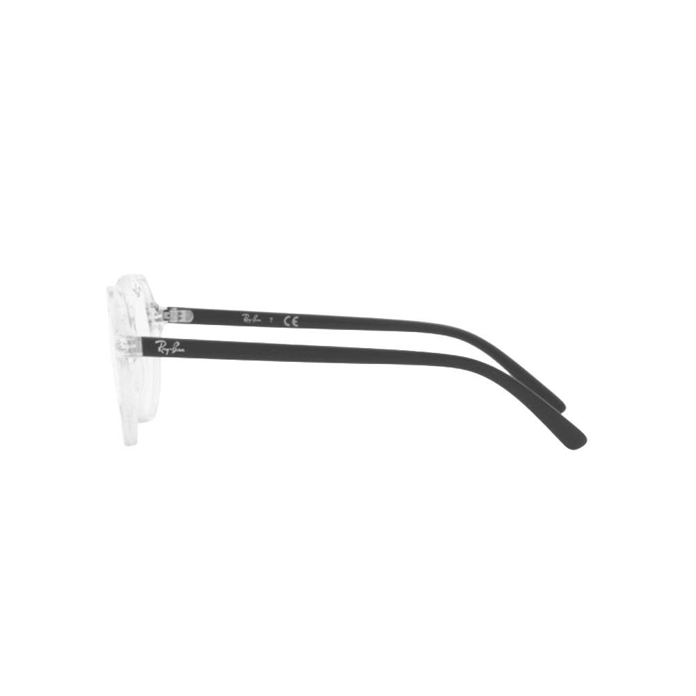 Ray-Ban RY9095V glasses in black, side view