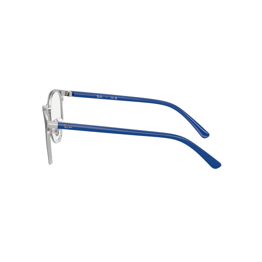 Ray-Ban RY9552V glasses in blue, side view