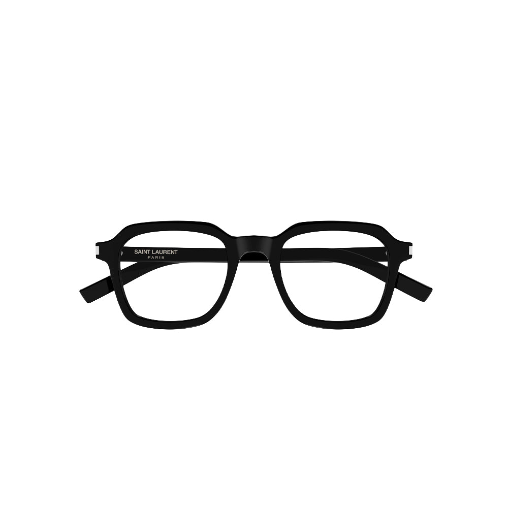 Saint Laurent SL 715 glasses in black, front view