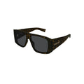 Saint Laurent SL 832 sunglasses in havana, 45° view