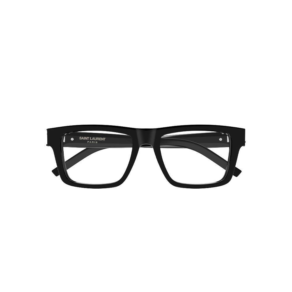 Saint Laurent SL M10_B-005 glasses in black, front view