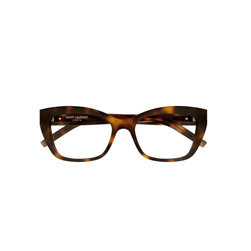 Saint Laurent SL M117 sunglasses in havana, front view