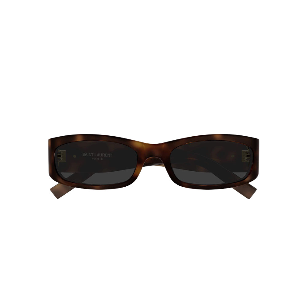 Saint Laurent SL M152 sunglasses in havana, front view