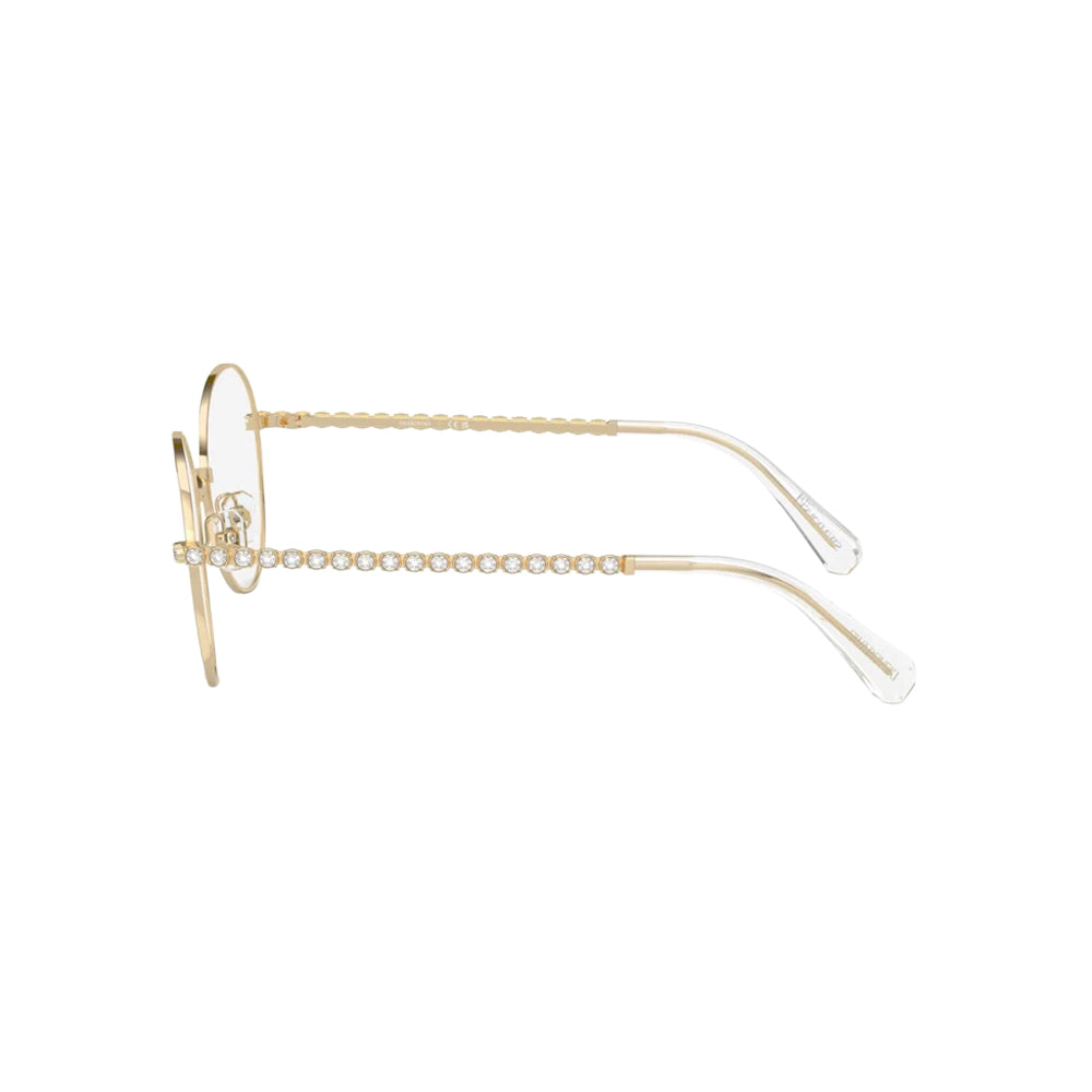 Swarovski SK1013 glasses in gold, side view