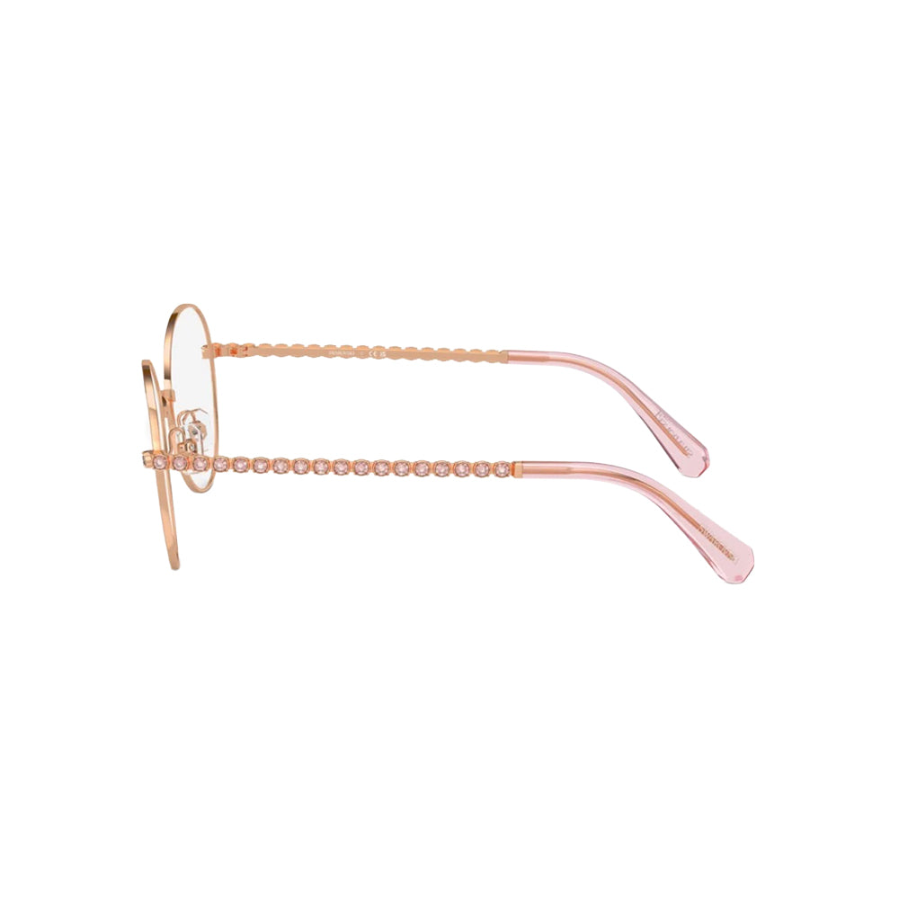 Swarovski SK1013 glasses in gold, side view