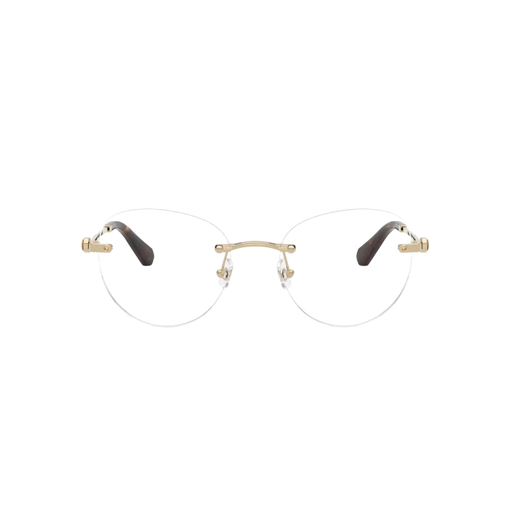 Swarovski SK1021 glasses in havana, front view