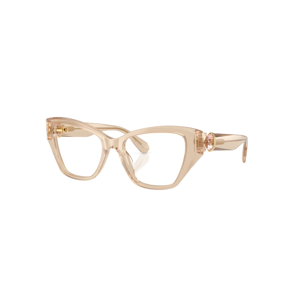 Swarovski SK2050U glasses in beige, 45° view