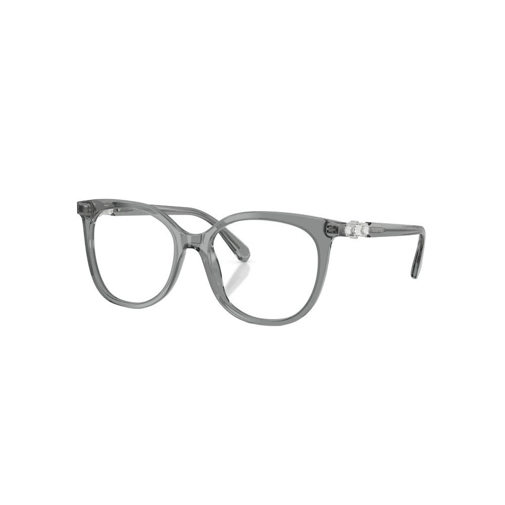 Swarovski SK2055 glasses in grey, 45° view