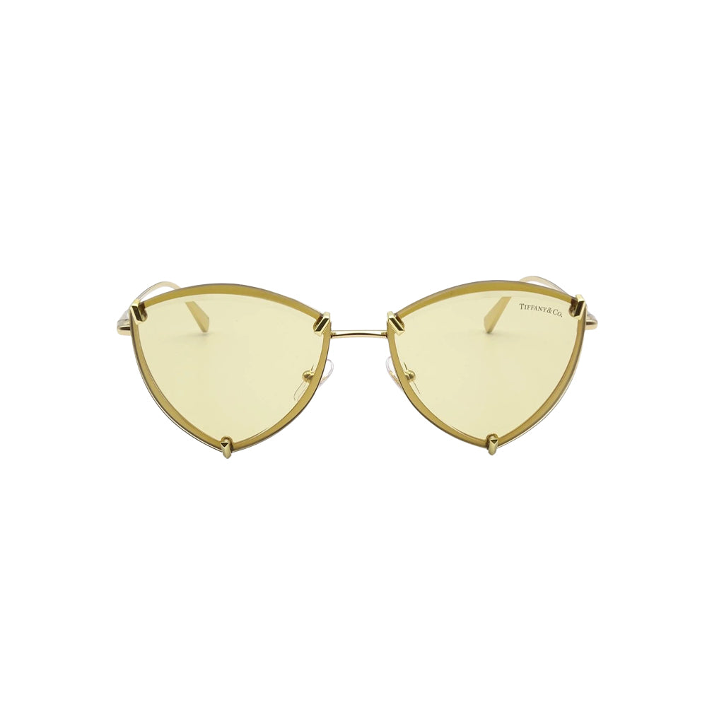 Tiffany & Co. TF 3090 sunglasses in gold, front view