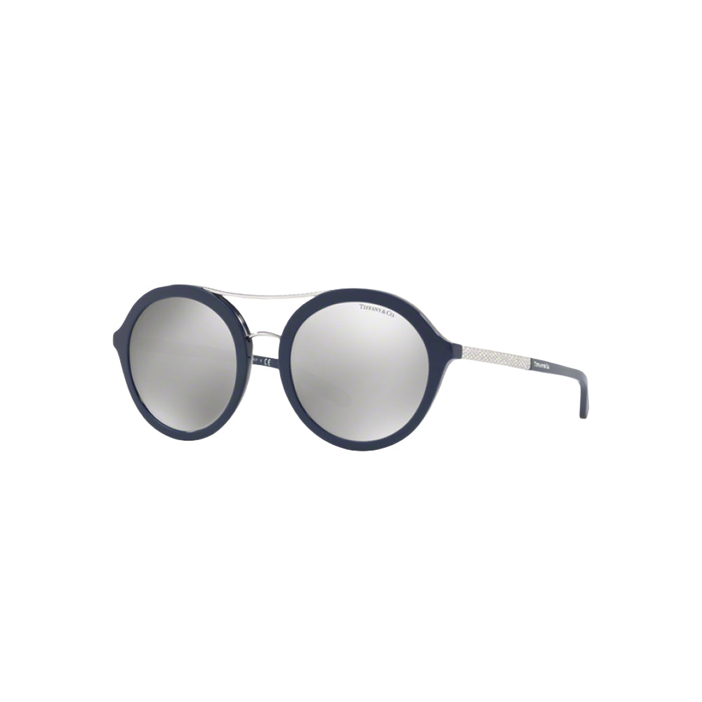 Tiffany & Co. TF 4136-B sunglasses in blue, 45° view