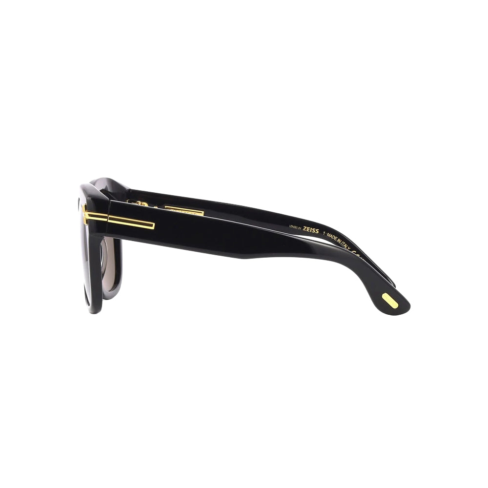 Tom Ford FT 1235 sunglasses in black, side view