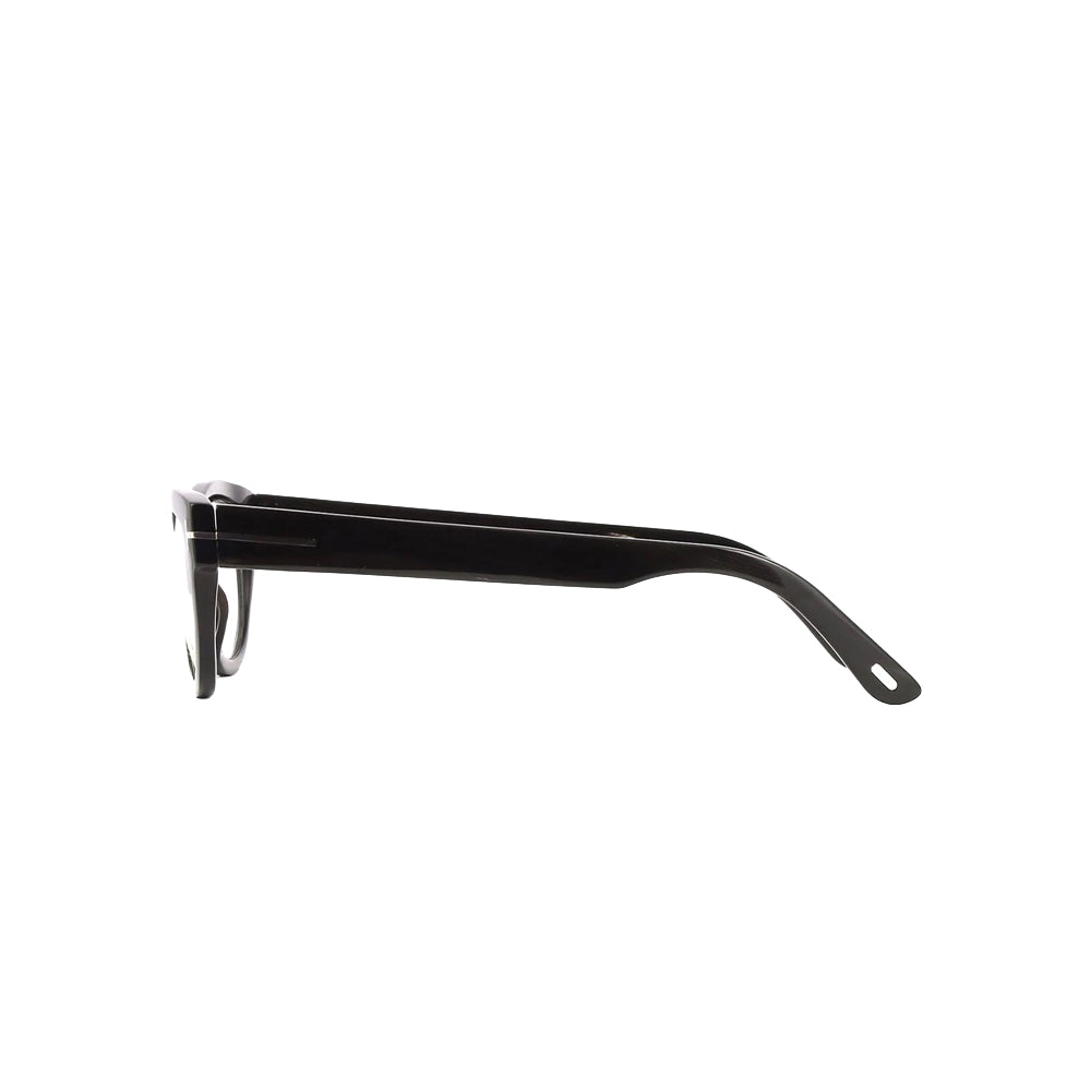 Tom Ford FT 5957 glasses in black, side view