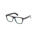 Tom Ford FT5902 001 sunglasses in black, 45° view